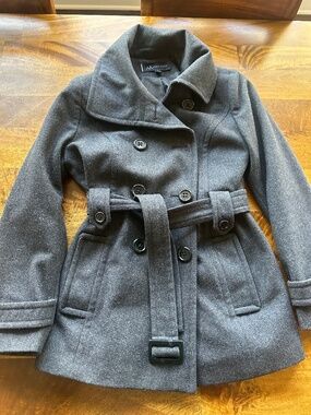 Anne Klein Wool Pea Coat